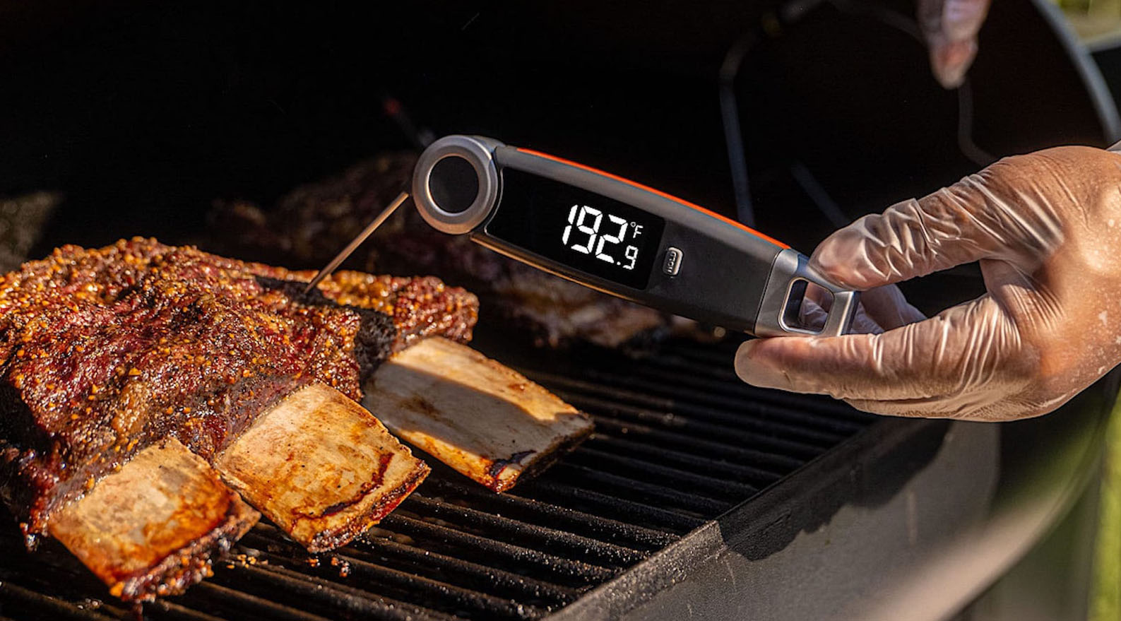 MasterChef Digital Meat Thermometer, Wireless Instant Food Probe